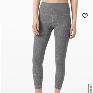 Lululemon Wunder Under HR Tight 25” Spray